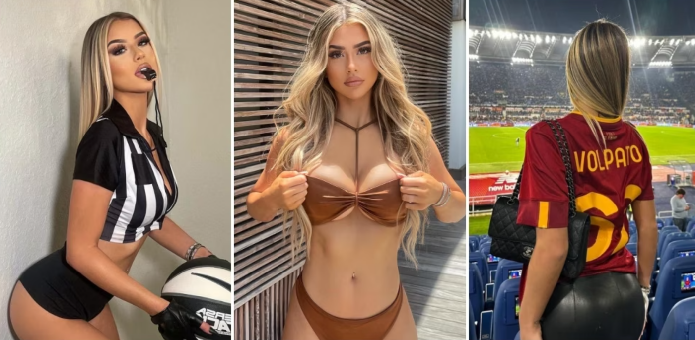 Idila care a surprins pe toată lumea: un fotbalist din Serie A a chemat-o la meci pe Tori Hubbard, cel mai de succes model de pe Tik-Tok: „Sunt aici să te văd câștigând” | GALERIE FOTO