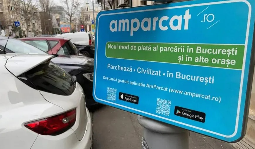 Aplicația Amparcat – soluţia completă pentru parcare în Bucureşti