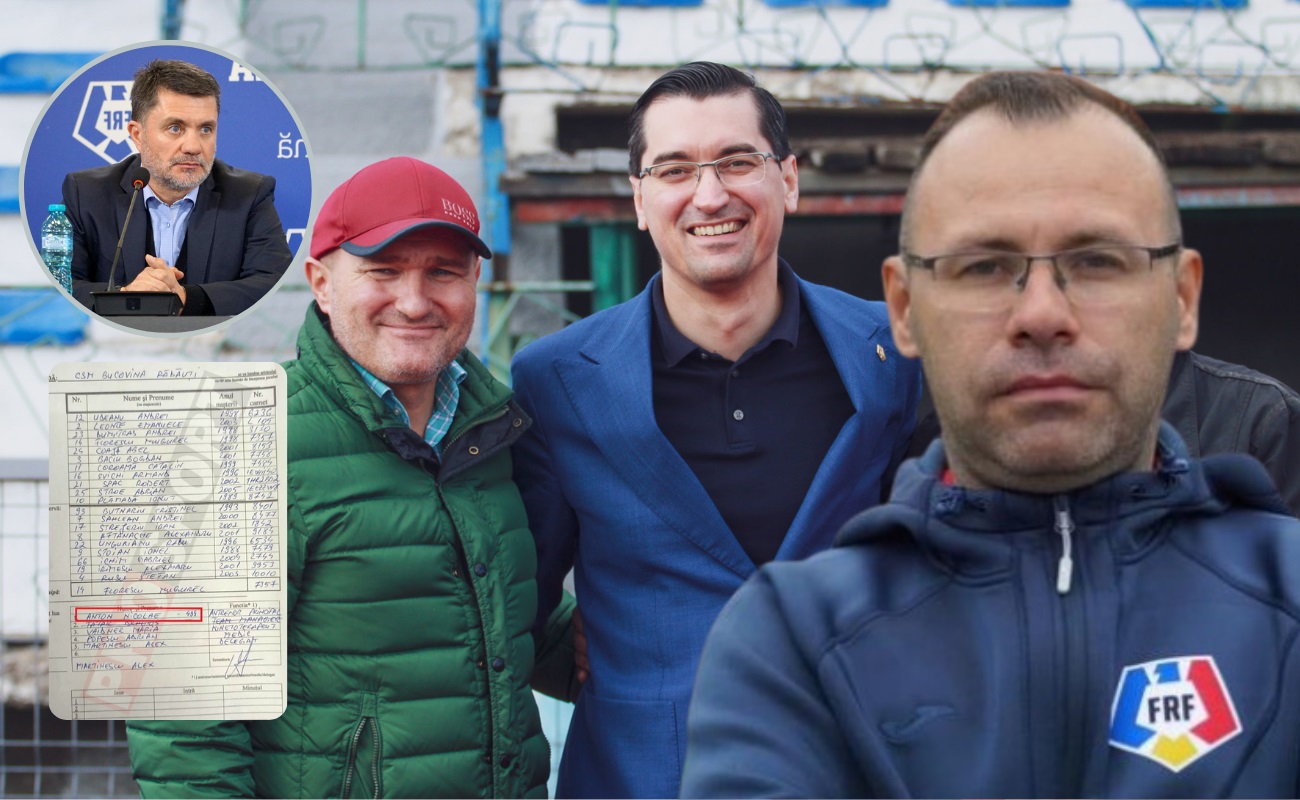 Clubul din Liga 3 sancționat de FRF după dezvăluirile ProSport. Amenda primită pentru că îl avea antrenor-paravan pe președintele AJF. Antrenorul de facto a fost suspendat și penalizat