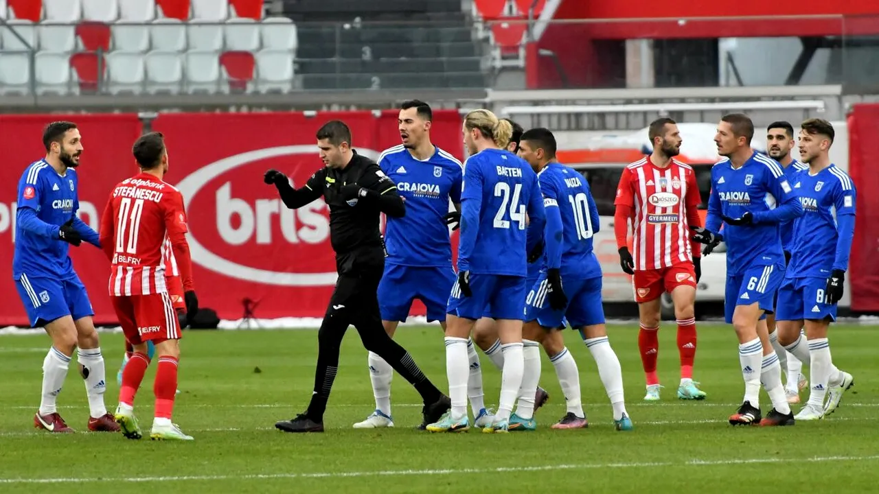 Se cere demiterea de urgență a lui Octavian Goga și retragerea de pe lista FIFA a lui Andrei Chivulete, după scandalul de la Sepsi – U Craiova 1948! „Aștia doi trebuie să plătească! El trebuie trimis și la rejucare, dar să arbitreze gratis” | EXCLUSIV