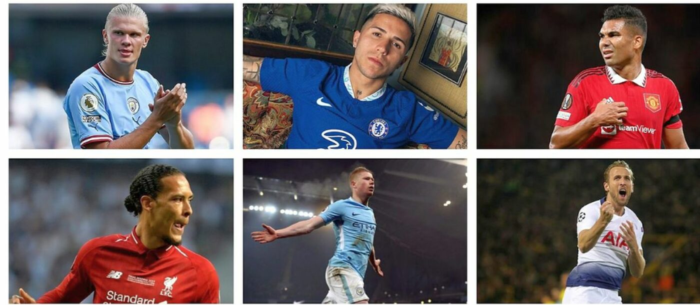 Care sunt cei mai bine plătiți fotbaliști din fotbalul englez! Top 10 salarii din Premier League: Erling Haaland abia prinde lista