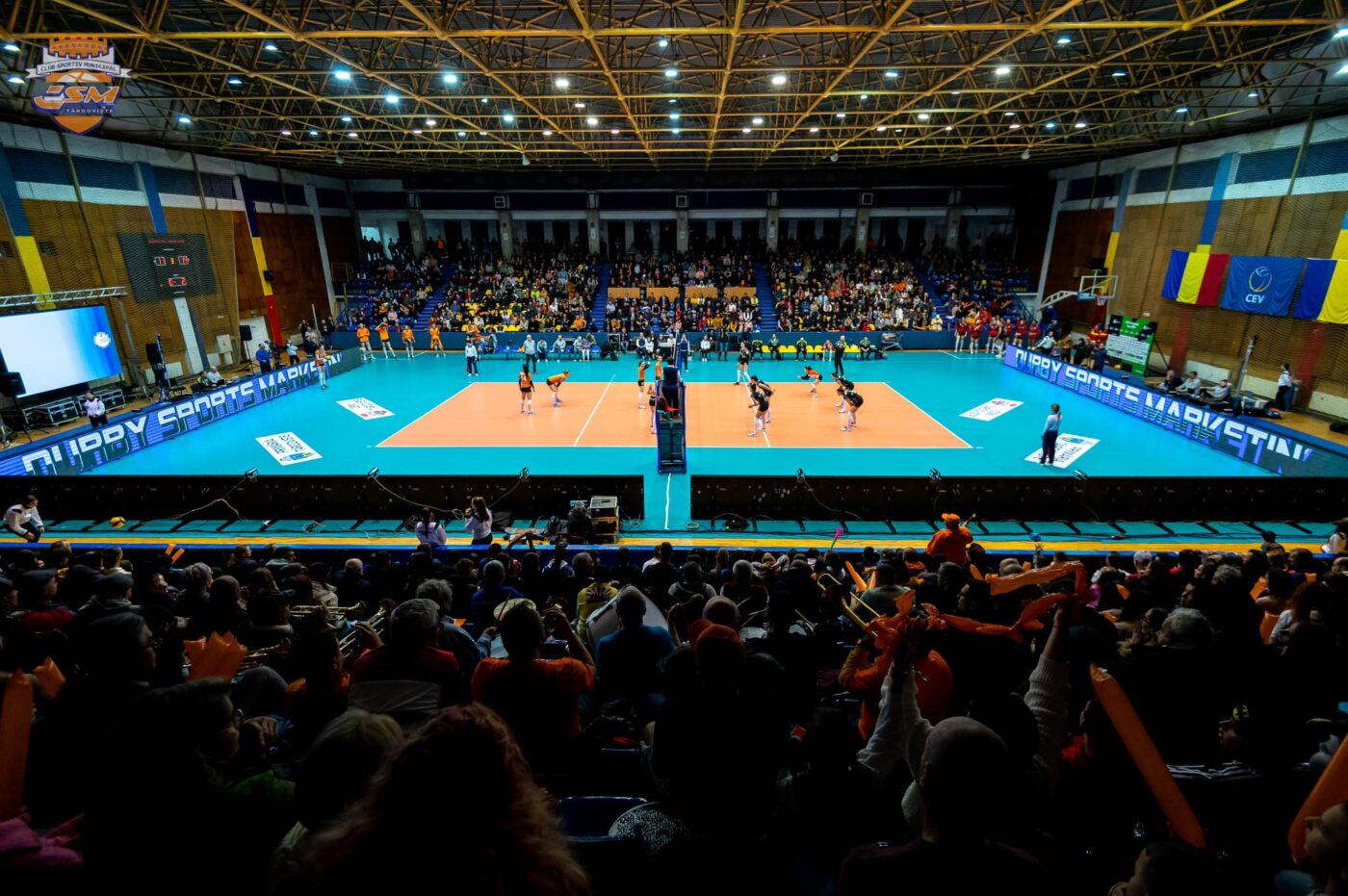 Campioana României la volei, aproape de finala CEV Cup! Alba Blaj s-a impus fără emoții la Târgoviște, în turul semifinalei