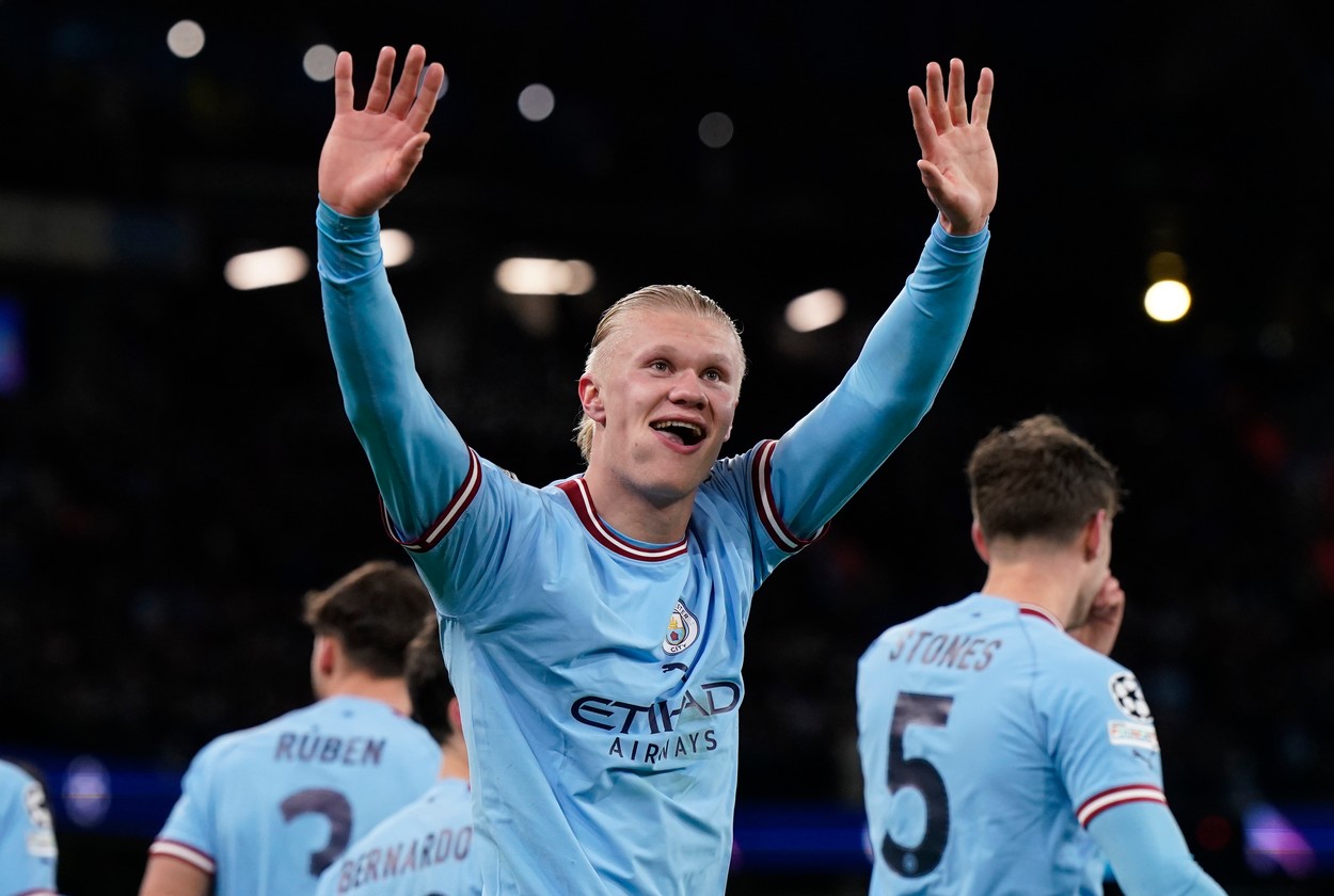 Manchester City vrea să zdrobească orice tentație din jurul golgheterului Erling Haaland cu un nou contract faraonic
