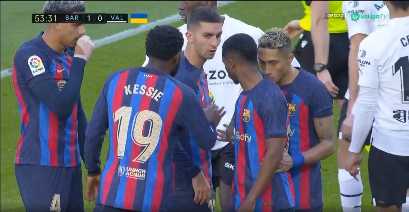Scene incredibile la FC Barcelona: de ce s-au certat pe teren vedetele Ansu Fati și Ferran Torres!