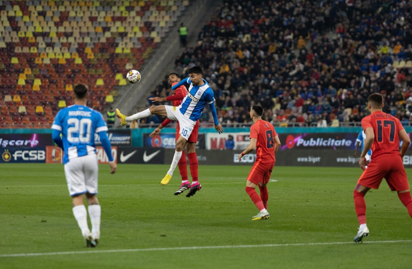 FCSB – Universitatea Craiova 0-0, Live Video Online în prima etapă din play-off. Ișfan a ratat prima ocazie a meciului!