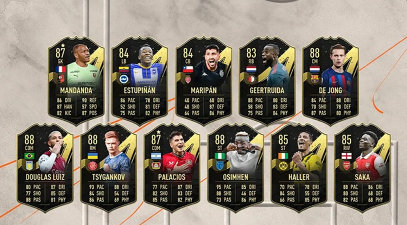 FIFA 23: EA Sports anunță cele mai bune carduri ale săptămânii!