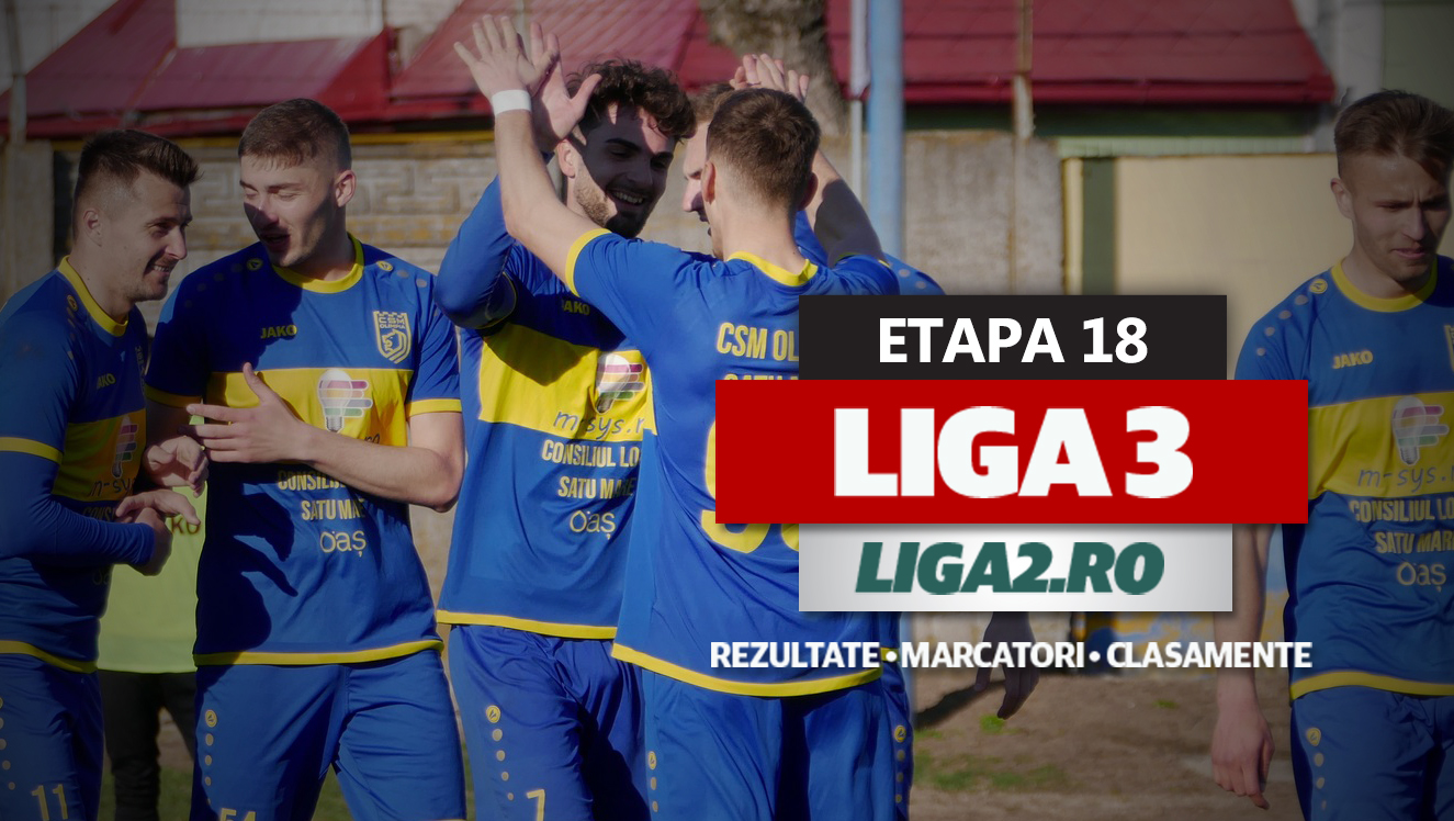 Liga 3 | CS Tunari a obținut scorul zilei. Ghiroda și Dinamo Bacău au câștigat și ele la scor. Mai sunt 7 locuri disponibile în play-off și 6 în play-out