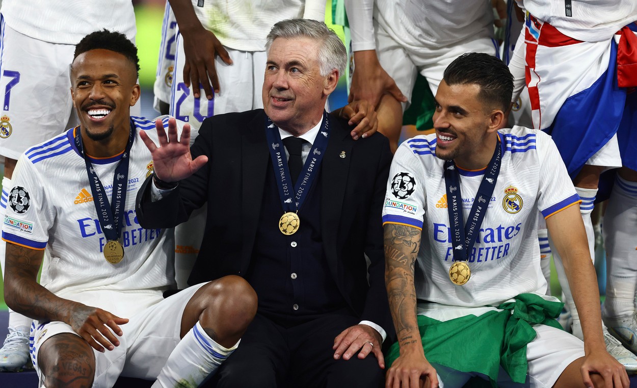 Carlo Ancelotti a numit cel mai bun fundaș central al lumii: „El e, dar nu e perfect, pentru că nu e foarte frumos”