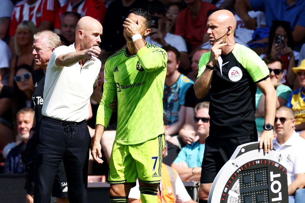 Erik ten Hag a dezvăluit motivul pentru care a decis să renunțe la Cristiano Ronaldo: „Am dormit bine!”