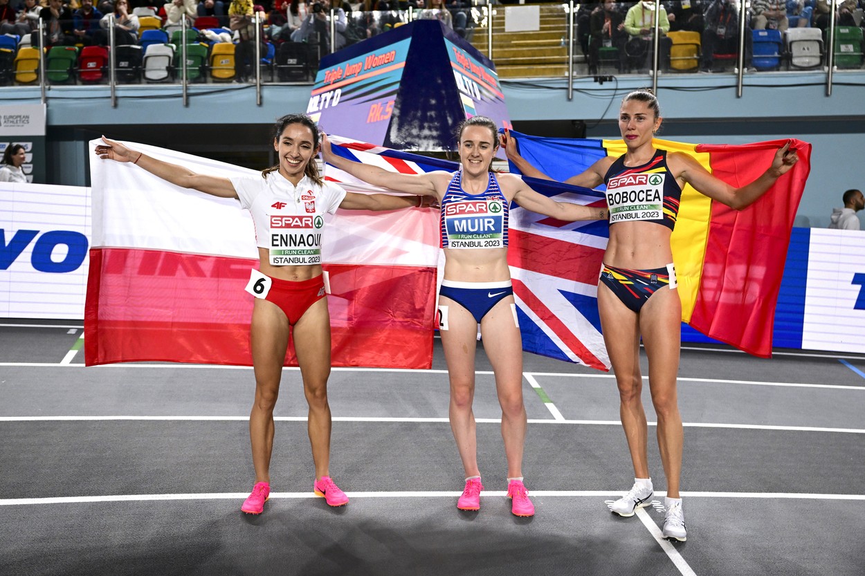 Claudia Bobocea a cucerit argintul la Campionatele Europene de atletism în sală din Turcia! „Medalia nu e întâmplătoare. Am văzut-o cum aleargă” | EXCLUSIV