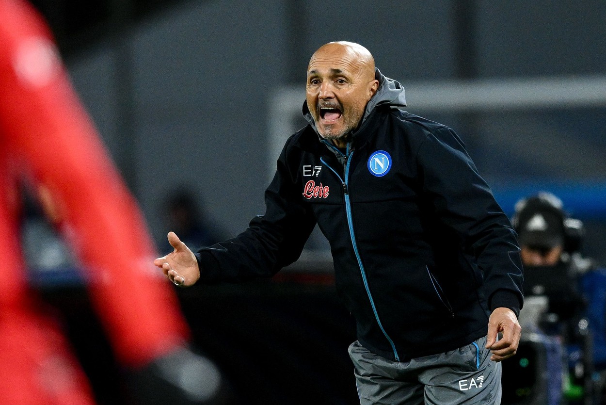 Luciano Spalletti, antrenorul lui Napoli, a cedat la microfonul celor de la Sky și l-a făcut praf pe Istvan Kovacs: „Nu e corect!”