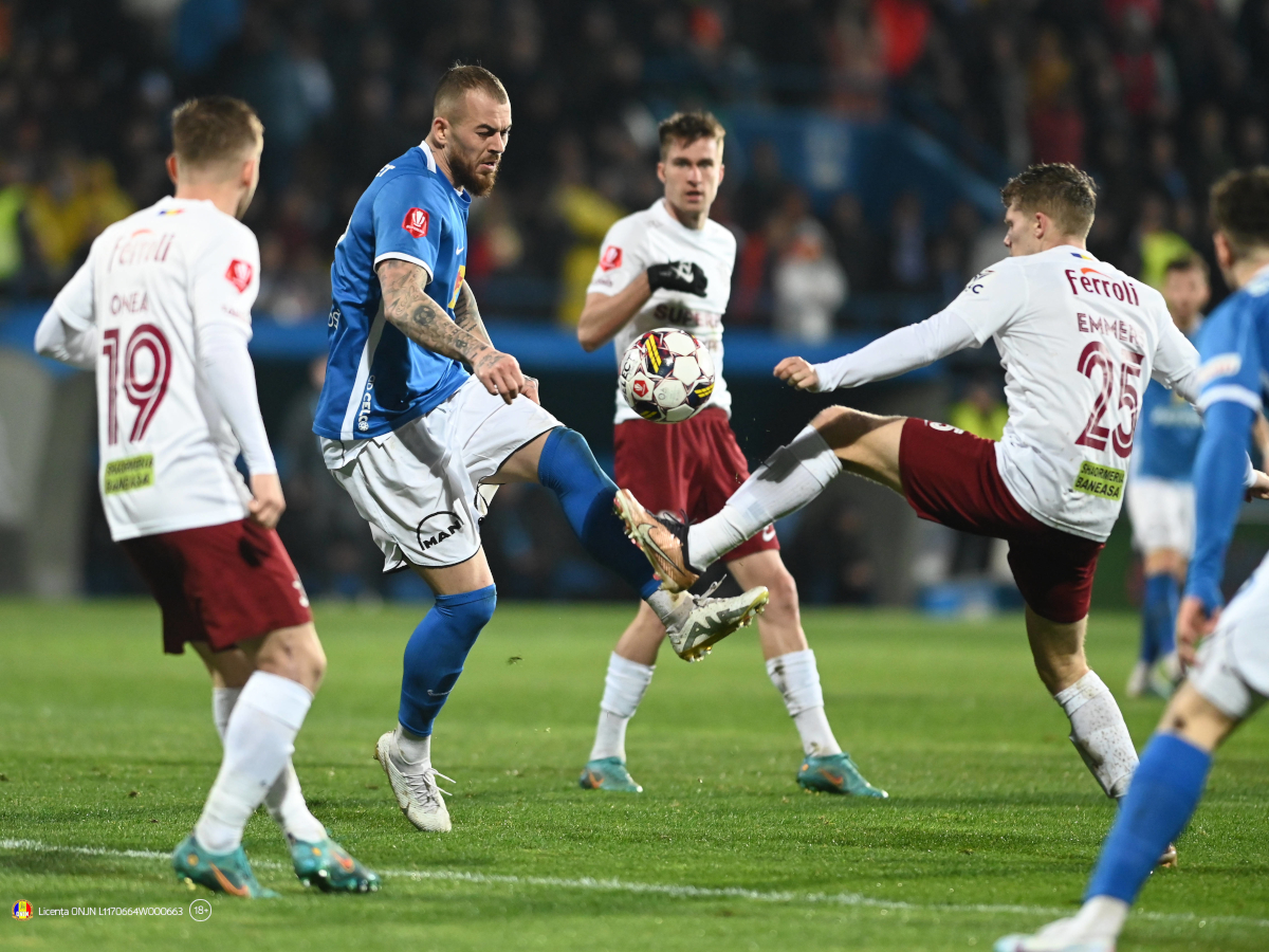Rapid – Farul, meciul zilei de sâmbătă în playoff-ul de Liga 1 se joacă și în Betano Master