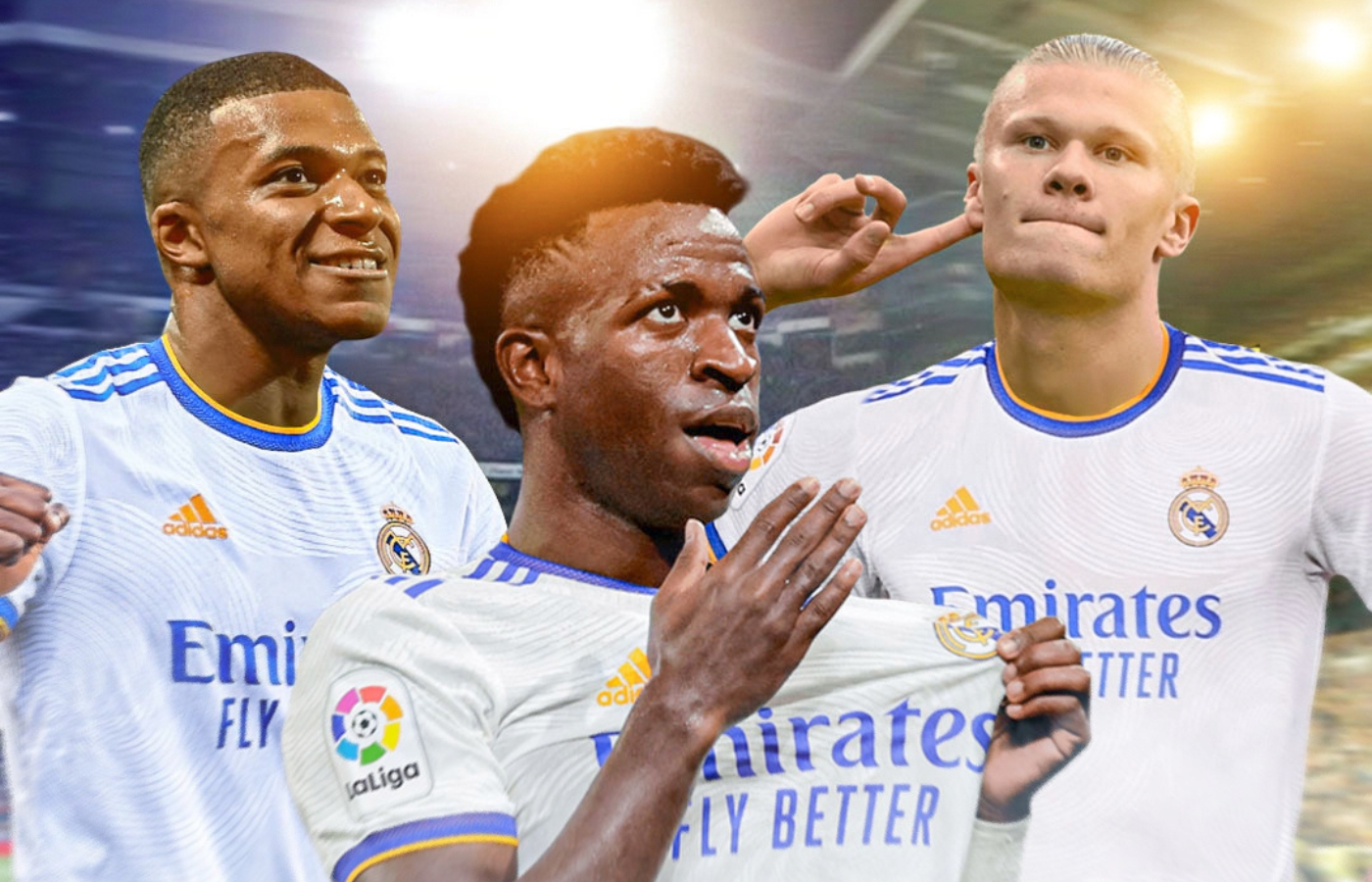 Florentino Perez lucrează în culise la un plans SF: tridentul Mbappe – Haaland – Vinicius la Real Madrid! Când ar putea juca împreună cei 3 magnifici ai noii generații de fotbaliști
