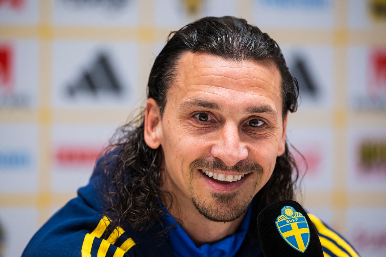 Zlatan Ibrahimovic, reacție de milioane după ce a intrat în vestiarul Suediei la 41 de ani: „Sigur credeți că sunt nebun!”