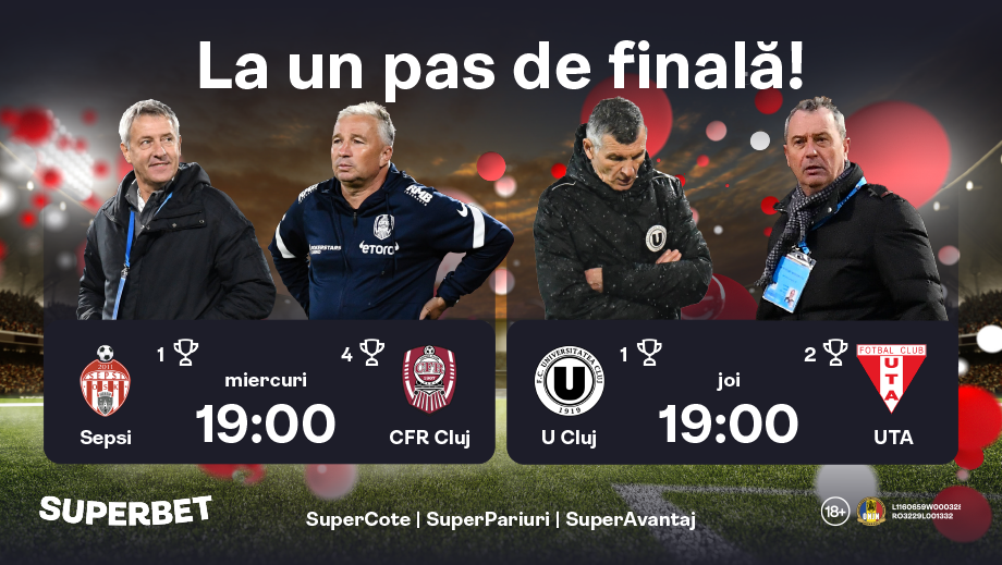 ADVERTORIAL | Penultimele dueluri în lupta pentru Cupă!