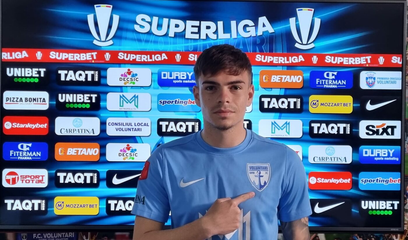 Cristi Dumitru, în tricoul lui FC Voluntari! Pe ce perioadă a semnat și ce număr va purta pe spate | FOTO