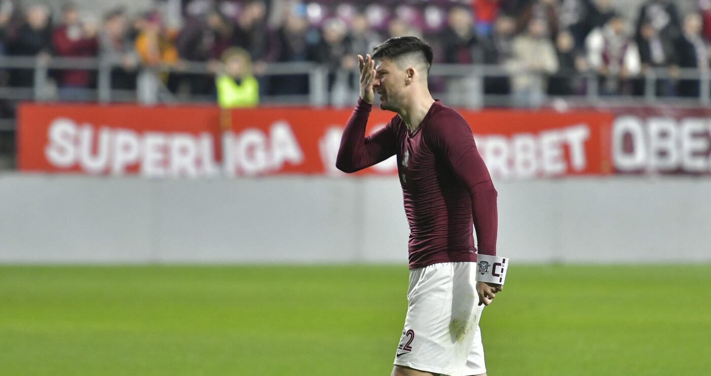 Cristi Săpunaru a „încununat” prestația horror a giuleștenilor în Sepsi – Rapid 2-0! Căpitanul și-a trădat soldații și a executat „ca un fundaș” penalty-ul din prelungiri