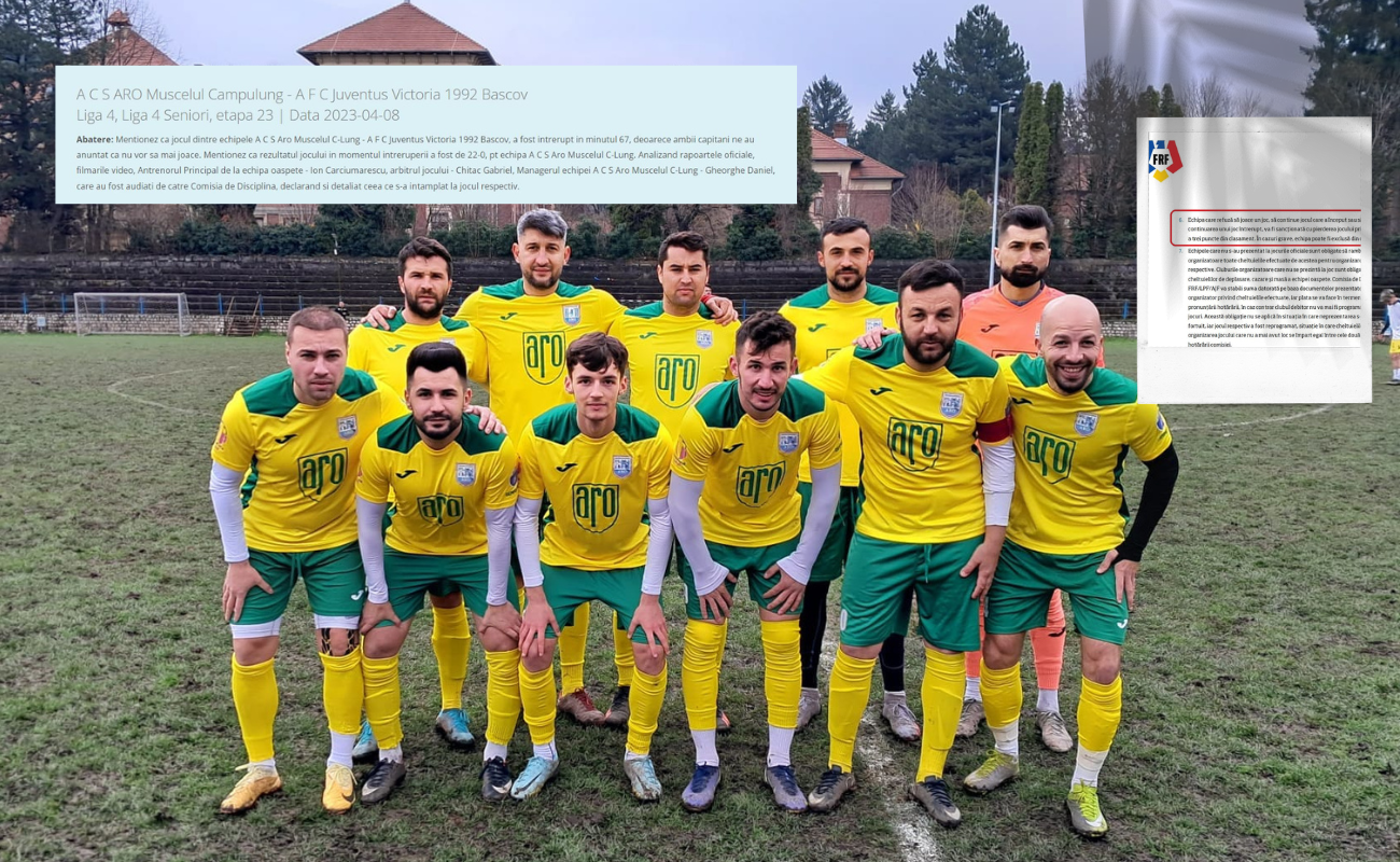 Dezastru pentru echipa lui Florin Costea! ProSport a descoperit detaliul care va îngropa ARO Muscelul Câmpulung! Clubul unui fost campion din Liga 1 va profita direct de situație | EXCLUSIV