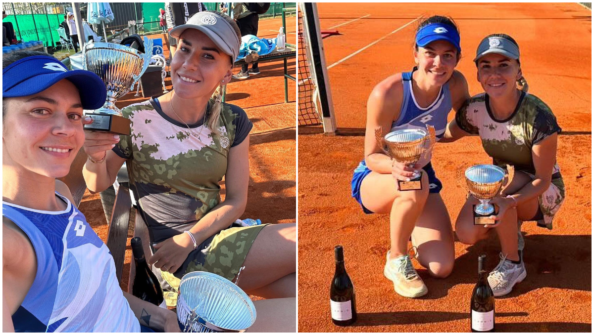 Echipă 100% românească, triumfătoare la turneul de 60.000 de dolari de la Koper! Irina Bara și Andreea Mitu au reușit o performanță superbă împreună | FOTO