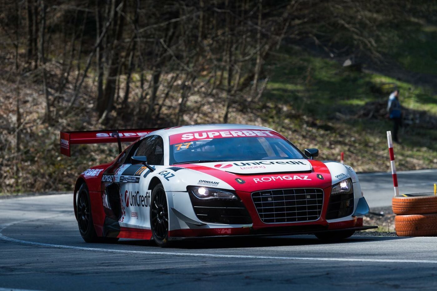 Rezultat spectaculos pentru Mihai Leu la prima cursă cu Audi R8
