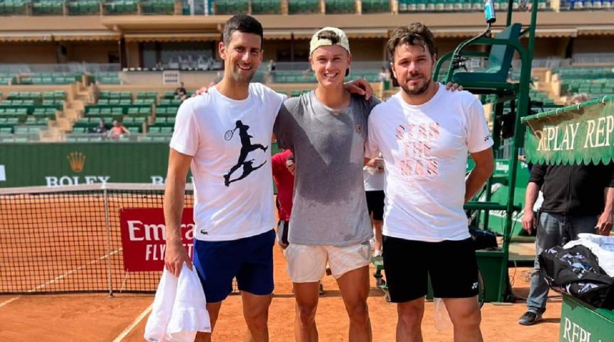 Novak Djokovic a reușit ce nu a putut Patrick Mouratoglou! Cum i-a împăcat sârbul pe Holger Rune și Stan Wawrinka, după conflictul de la Indian Wells | FOTO