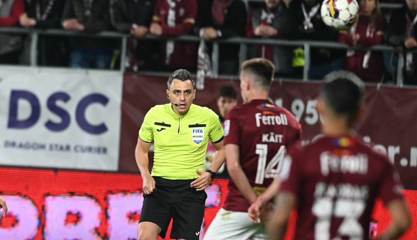ANALIZĂ MARIUS AVRAM | Derby-ul FCSB – Rapid cu polemica a două cartonașe roșii neacordate de Horațiu Feșnic, sub lupa specialistului! Răspuns pentru „dinozaurii””din fotbal