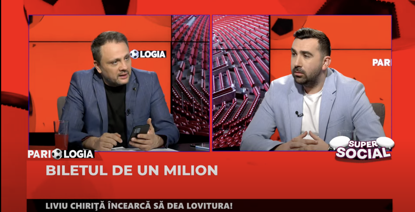 Avem „Biletul de 1 milion” propus de specialistul Liviu Chiriță! Ce meciuri te pot îmbogăți în acest final de săptămână: „Ai nevoie de asta ca să ajungi la cotă mare” | VIDEO PARIOLOGIA