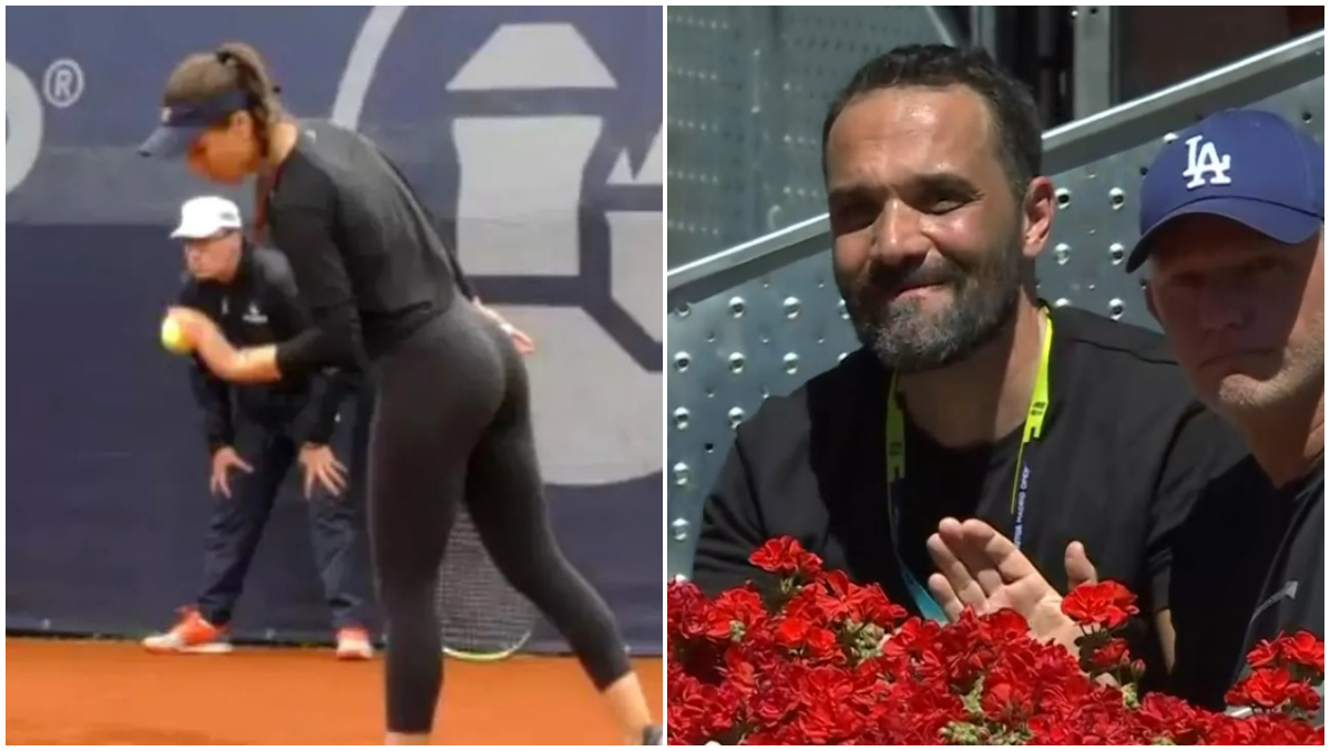 Surpriză totală la Madrid! Cum a fost surprins iubitul Soranei Cîrstea, Ion Țiriac Jr, în loja de pe centralul „Manolo Santana” | FOTO