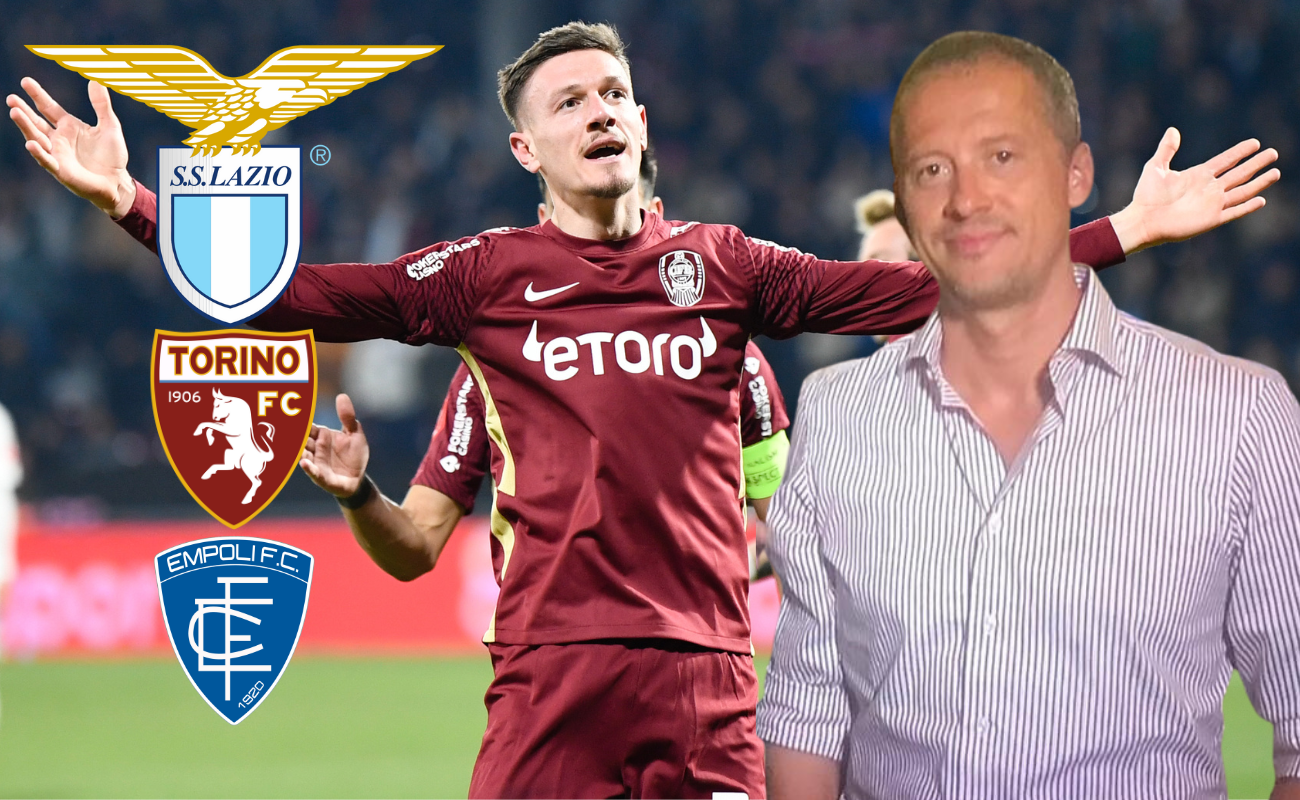 Fotbalul din România, prin ochii unui impresar italian! Stefano Salvini, agentul lui Ermal Krasniqi, face dezvăluiri spectaculoase: „Este dorit de Lazio, Torino și Empoli! 5 milioane de euro nu e o sumă mare”. De ce Cordea de la FCSB e în picaj, ce fotbalist de la Hagi poate prinde un transfer de top și de ce Dennis Man e o afacere dezastruoasă pentru Parma | EXCLUSIV