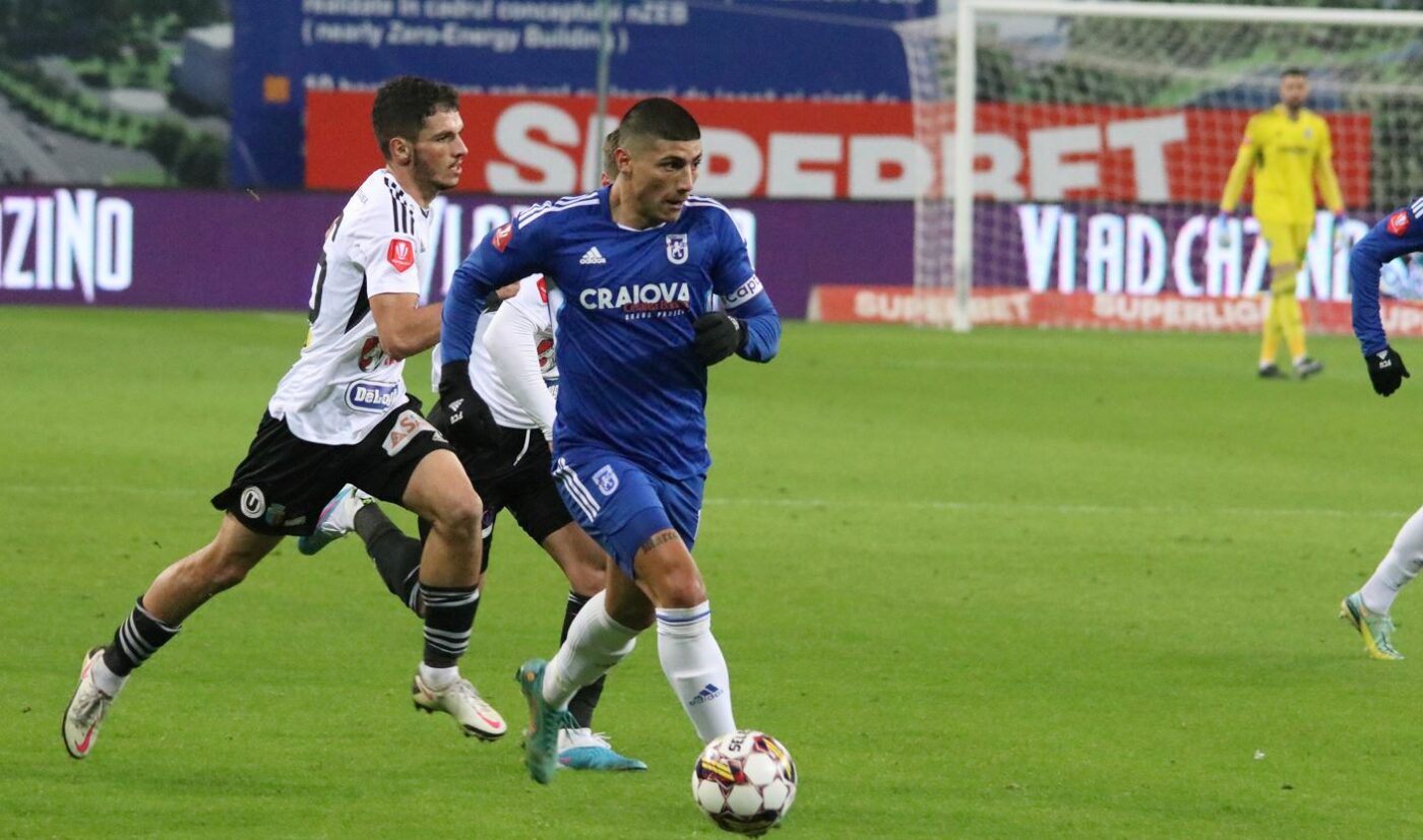 U Cluj – FC U Craiova 1-3, în etapa 3 din play-out. Oltenii urcă pe primul loc al clasamentului!