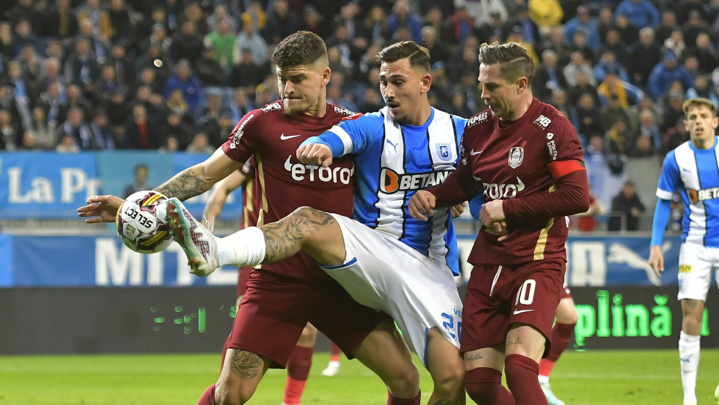 Universitatea Craiova – CFR Cluj 1-1, Live în etapa a doua a play-off-ului din Superliga | Campioana rămâne la două puncte în spatele liderului!