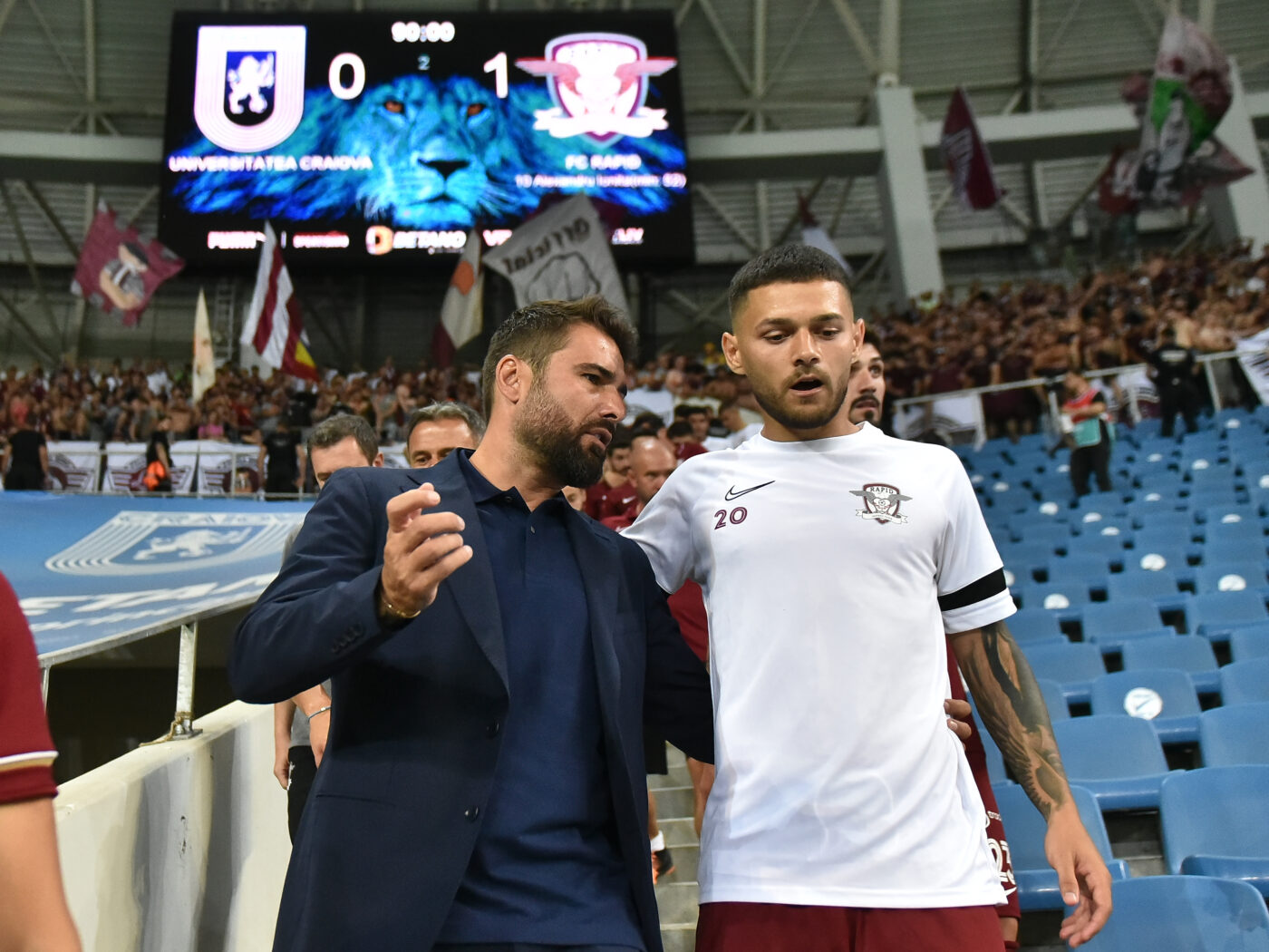 Adi Mutu începe revoluția și dă afară fotbaliști de la Rapid! „Nu vor mai fi aici din vară!”