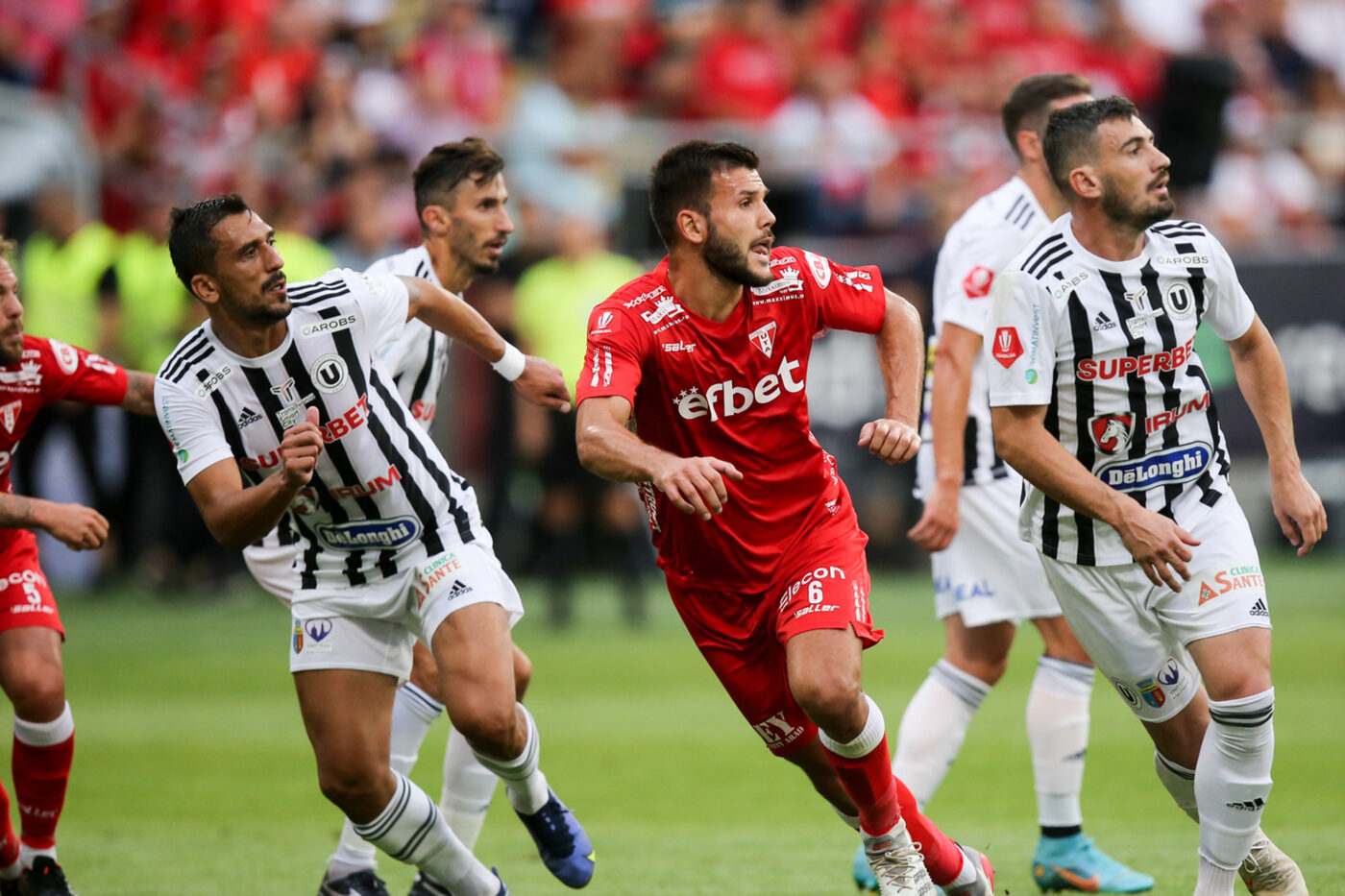 UTA Arad – U Cluj 2-0, Live Video Online în etapa a doua din play-out | Două ocazii uriașe ratate de clujeni!