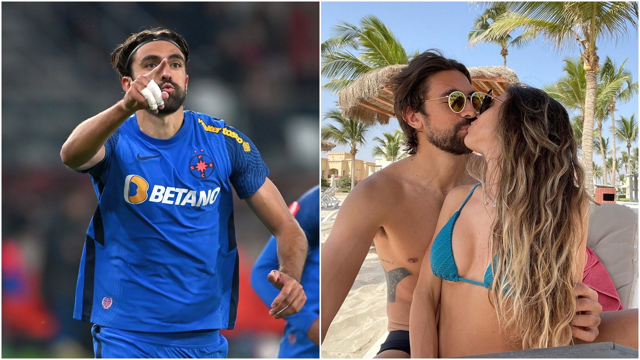 Andrea Compagno a dezvăluit cui dedică golurile pe care le marchează la FCSB: „A făcut sacrificii pentru mine!”