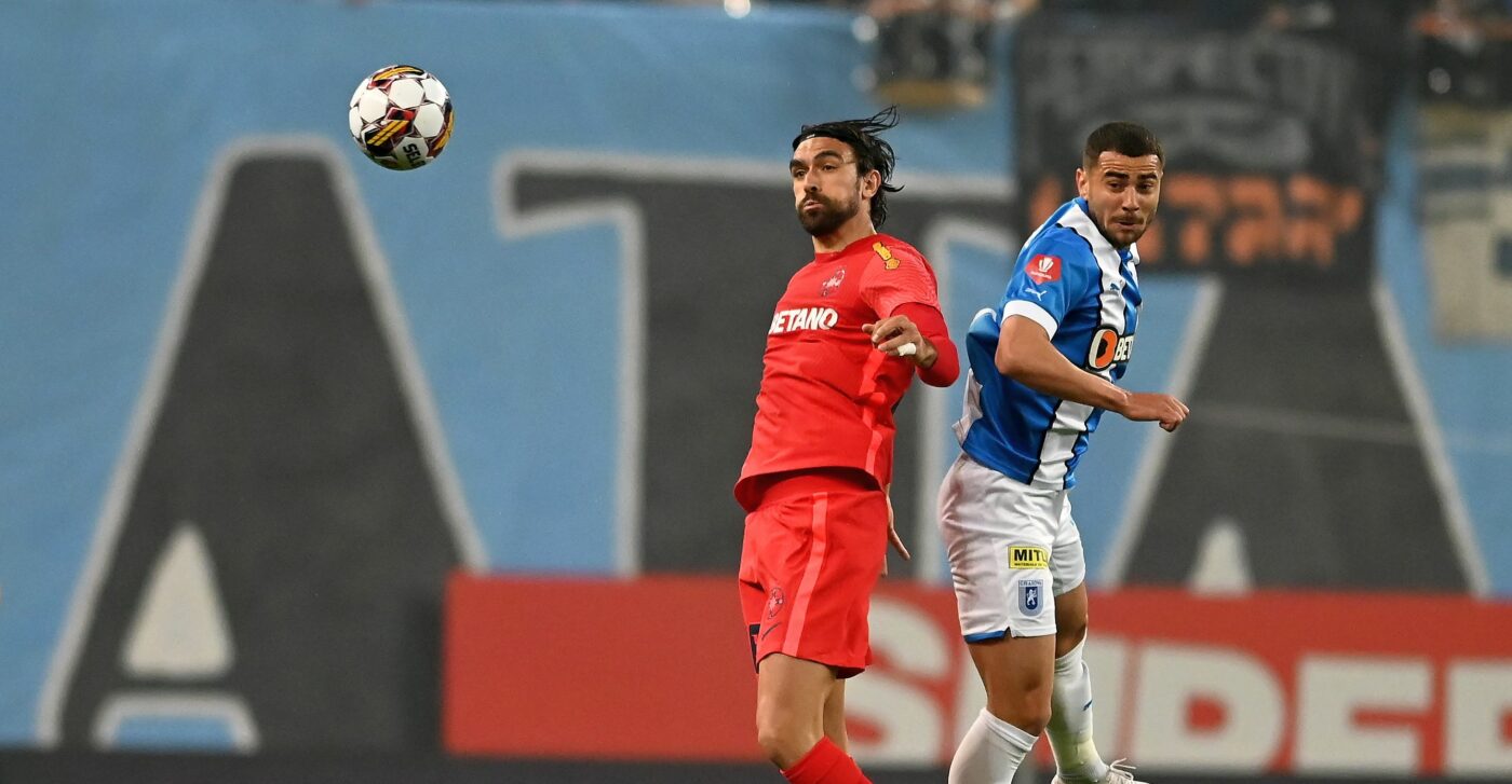 Andrea Compagno le-a stricat sărbătoarea oltenilor! A deschis scorul pe finalul primei reprize a meciului Universitatea Craiova – FCSB | VIDEO