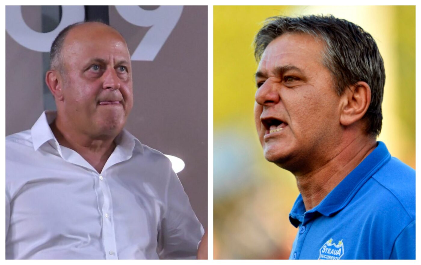 Dan Șucu și Marius Lăcătuș, contre dure în direct! Dispută aprinsă pe marginea promovării CSA Steaua: „Nu mi se pare normal să mă lupt cu cineva care primește bani din taxe!” / „Dacă ar fi așa, cred că Liga Florilor ar fi Liga Urzicilor”