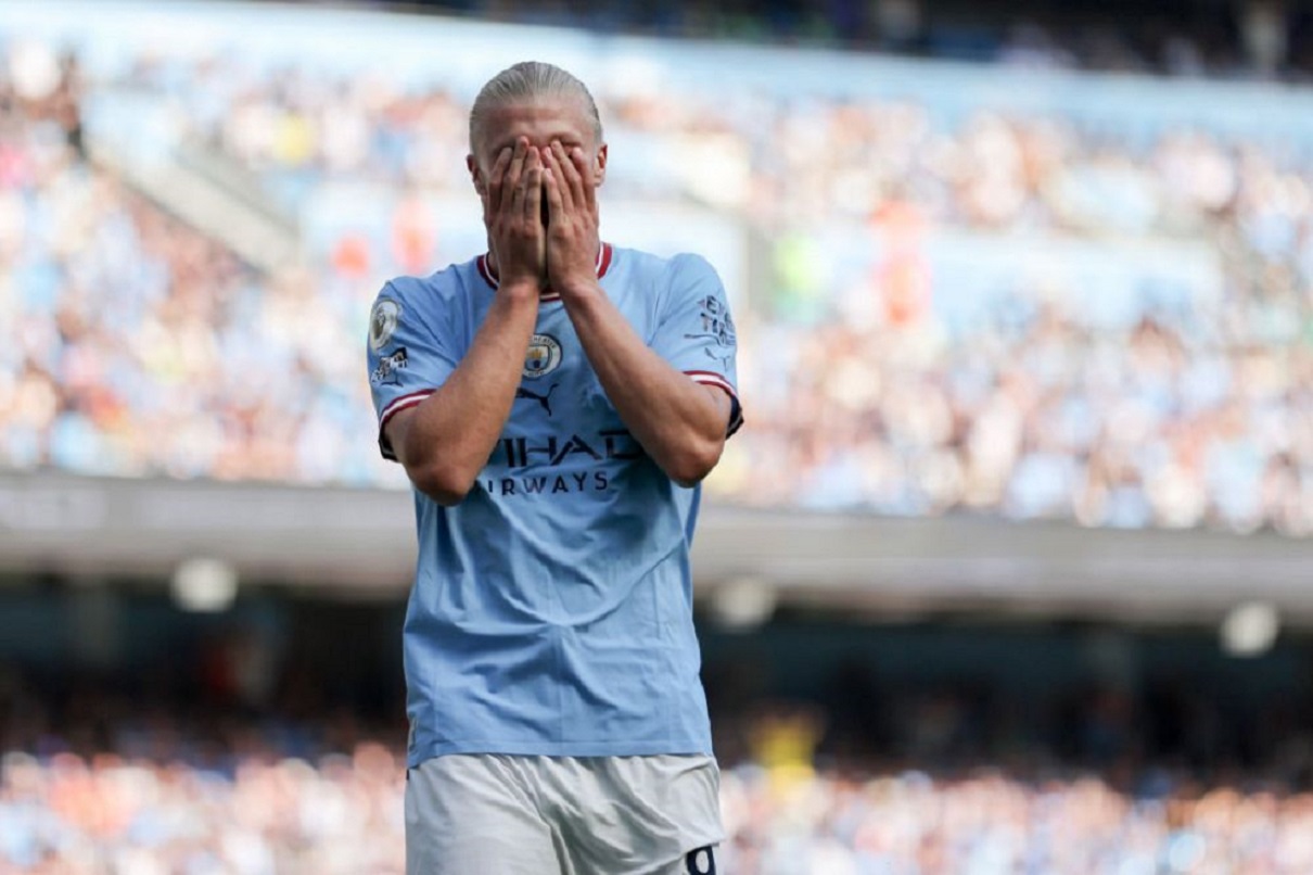 Erling Haaland s-a făcut de râs în fieful fostei rivale Bayern Munchen, în meciul de Liga Campionilor! Execuția execrabilă a fotbalistului de la Manchester City i-a făcut pe nemți să sară în aer de bucurie