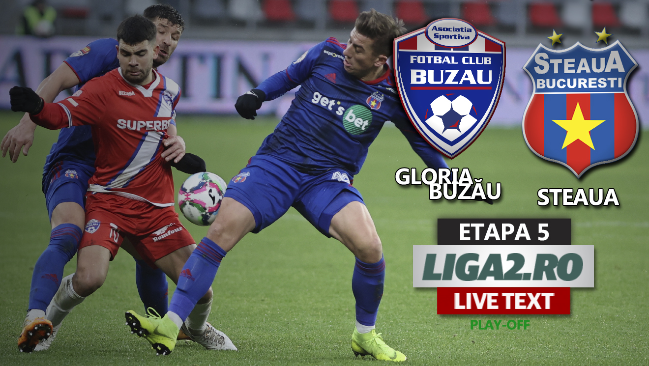 Gloria Buzău învinge Steaua cu un gol marcat după un corner dictat eronat de arbitru. ”Centralul” Rusandu a arătat două cartonașe roșii în minutele de final