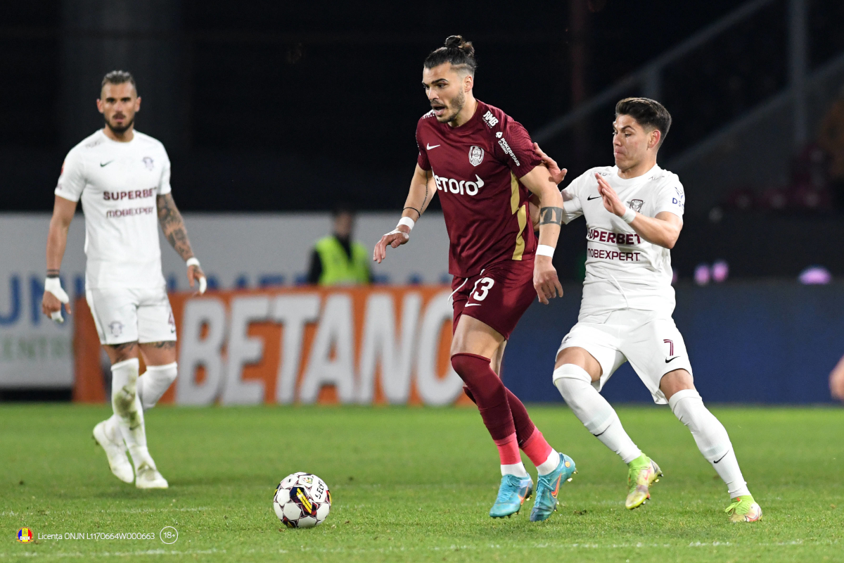 ADVERTORIAL | Rapid – CFR Cluj, meciul zilei de luni se joacă și în Betano Master