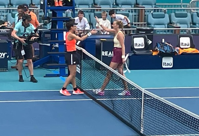 CORESPONDENȚĂ DE LA MIAMI OPEN | Sorana Cîrstea, amplu interviu după eșecul cu Petra Kvitova! „Am plătit prețul că nu am riscat cu al doilea serviciu” | FOTO EXCLUSIV