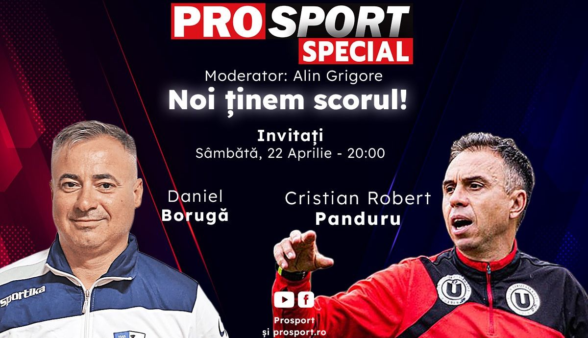 Comentăm împreună la ProSport Special meciul primelor clasate Farul Constanța – CFR Cluj, din etapa a 5-a a play-off-ului din Superliga, alături de Daniel Borugă și Cristian Robert Panduru