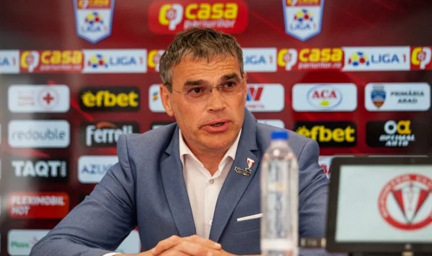 Alexandru Meszar, explicații după ce UTA Arad a aplicat pentru licența UEFA, deși luptă să nu retrogradeze