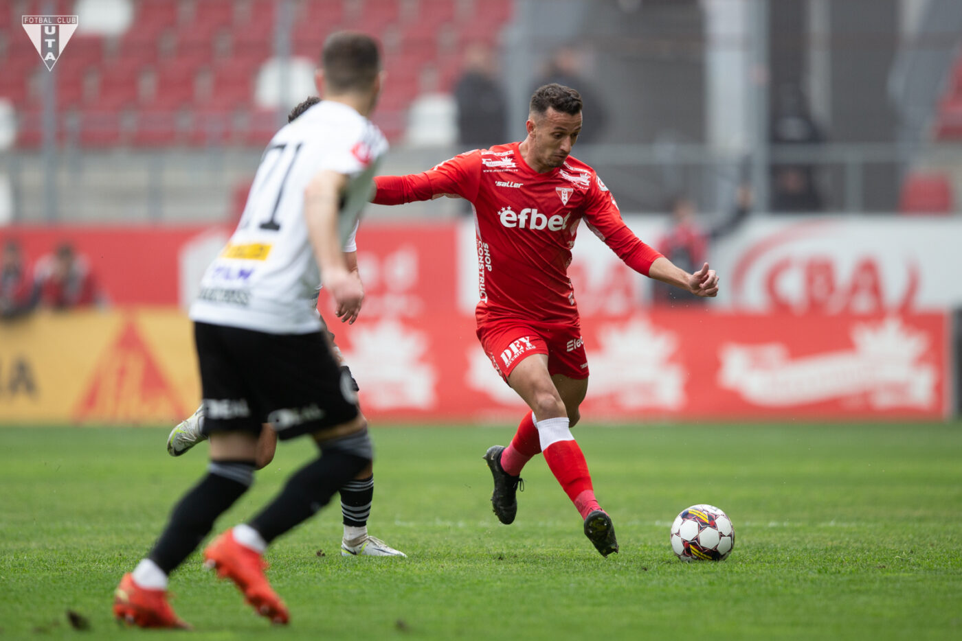 Arădenii se ridică de pe poziția retrogradabilă: UTA – Universitatea Cluj 2-0