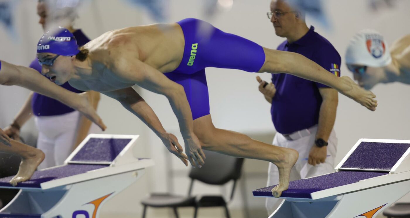 Vlad Stancu și-a distrus adversarii și a câștigat aurul în proba de 800 de metri, la Campionatele Naționale de Natație de la Otopeni! Prima reacție a românului: „Am niște antrenamente în plus”