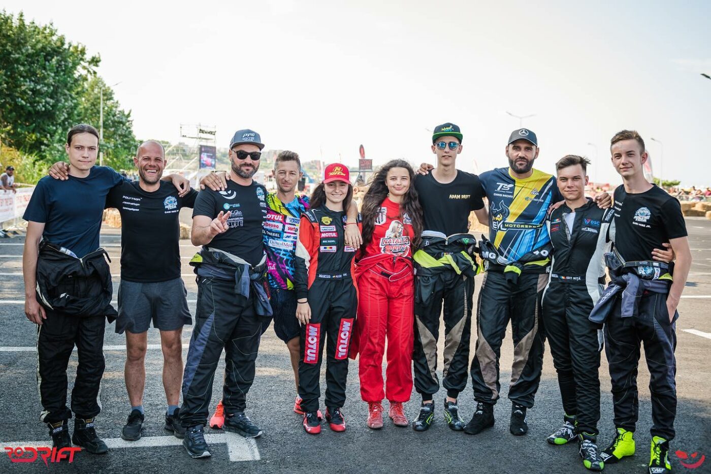 Copiii s-au făcut deja mari! Doi adolescenți promit spectacol în etapa de drift de la Arena Națională