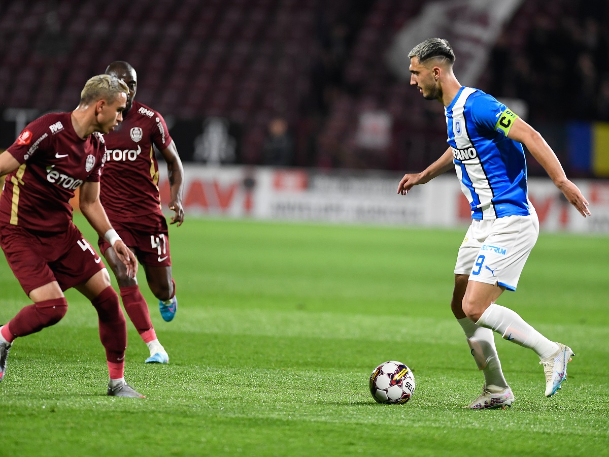 Andrei Ivan a marcat în CFR Cluj – Universitatea Craiova, dar este în continuare „bântuit” de acel penalty ratat cu FCSB: „Nu pot să-mi explic!”