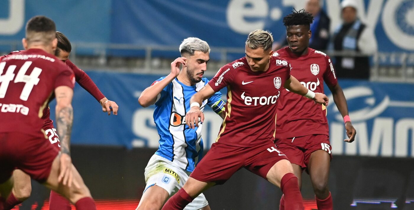 CFR Cluj – Universitatea Craiova 1-1, Live Video Online, în etapa a 7-a a play-off-ului din Superliga | Oltenii restabilesc rapid egalitatea!