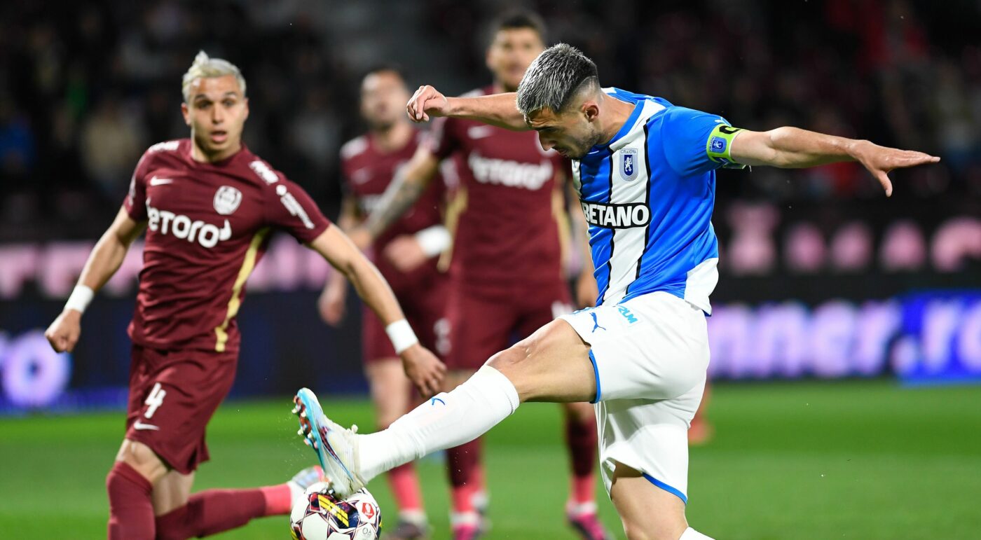 Cristi Manea, cu moralul la pământ, a criticat arbitrajul din CFR Cluj – Universitatea Craiova: „Noi muncim, ne rupem picioarele și vine o fază ca aceasta!”