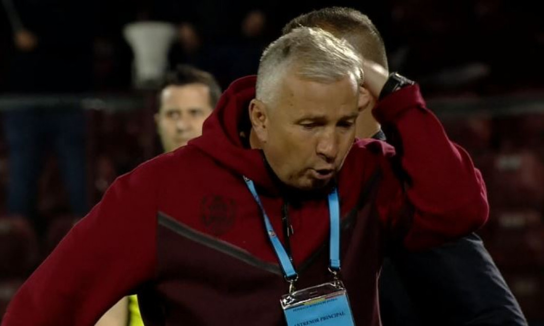 Dan Petrescu, criză de nervi la meciul CFR Cluj – Universitatea Craiova! Decizia lui Radu Petrescu l-a scos din minți pe antrenorul campioanei României | VIDEO