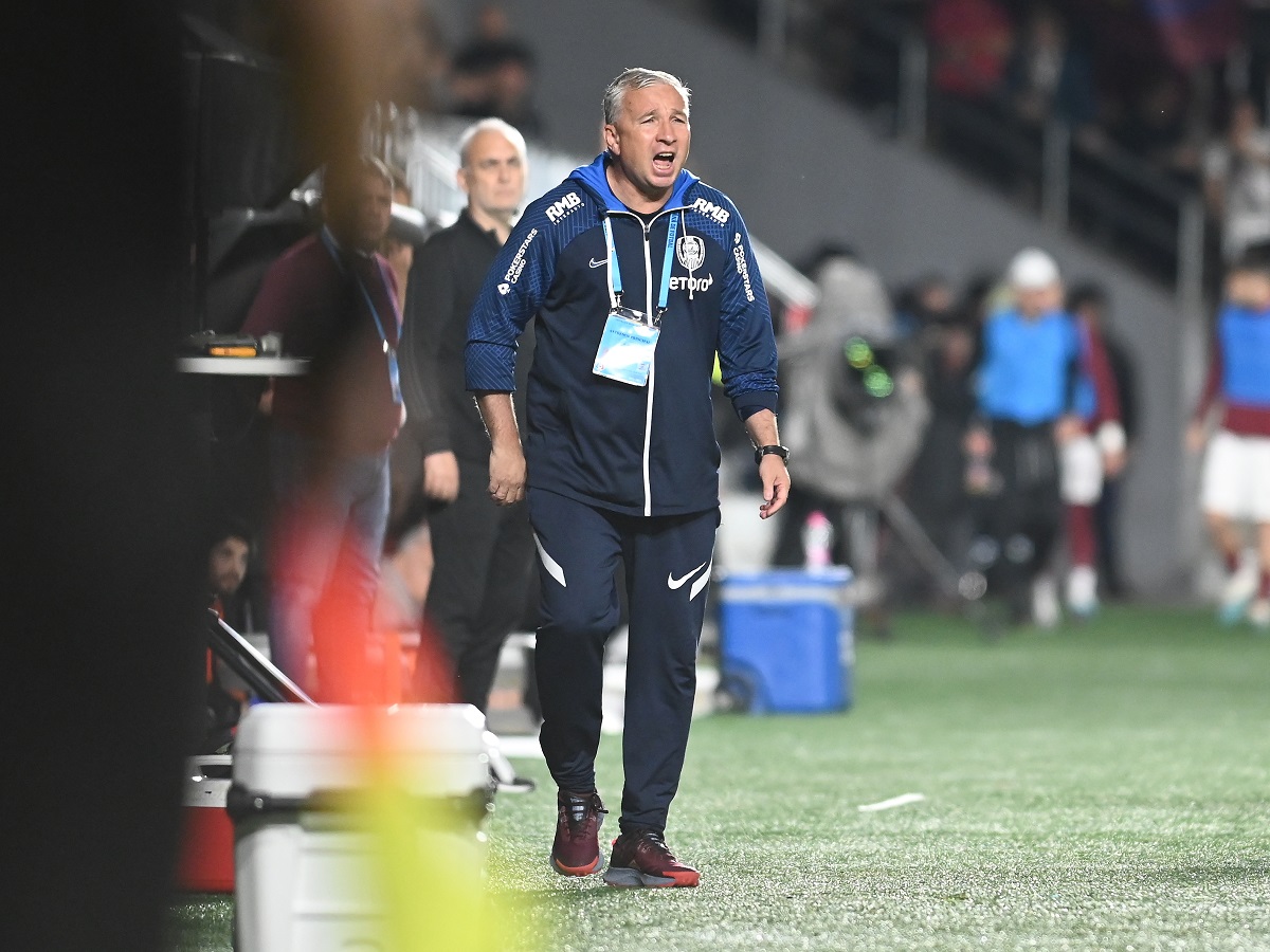 Dan Petrescu „a jucat la cacealma” înainte de Sepsi – CFR! Ce echipă de start a ales după ce a spus că „e posibil să avem patru copii în teren”